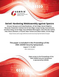 Swivel: Hardening WebAssembly against Spectre - USENIX