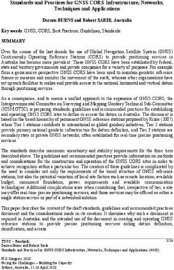 Standards and Practices for GNSS CORS Infrastructure, Networks, Techniques and Applications