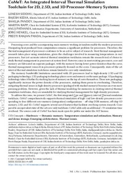 COMET: AN INTEGRATED INTERVAL THERMAL SIMULATION TOOLCHAIN FOR 2D, 2.5D, AND 3D PROCESSOR-MEMORY SYSTEMS