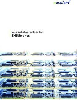 YOUR RELIABLE PARTNER FOR EMS SERVICES - INNOSENT GMBH