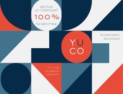 100 % investme nt brochu re - YUCO