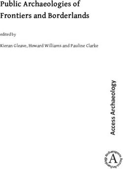 Public Archaeologies of Frontiers and Borderlands - yA
