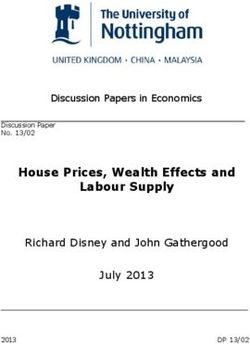 House Prices, Wealth Effects and Labour Supply - Richard Disney and John Gathergood July 2013