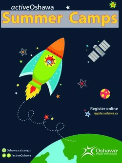 Summer Camps activeOshawa - Register online - City of Oshawa