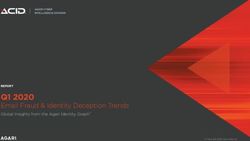 Q1 2020 Email Fraud & Identity Deception Trends Global Insights from the Agari Identity Graph