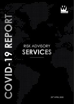 29th APRIL 2020 - Wilson James