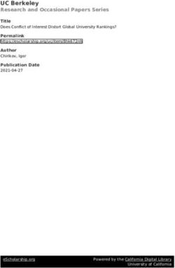 UC Berkeley Research and Occasional Papers Series