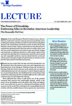 The Power of Friendship: Embracing Allies to Revitalize American Leadership