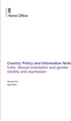 Country Policy and Information Note India: Sexual orientation and gender identity and expression - Version 4.0 April 2021 - GOV.UK