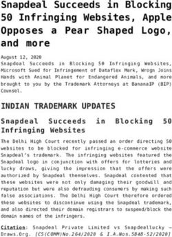 Snapdeal Succeeds in Blocking 50 Infringing Websites, Apple Opposes a Pear Shaped Logo, and more