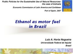 Ethanol as motor fuel in Brazil