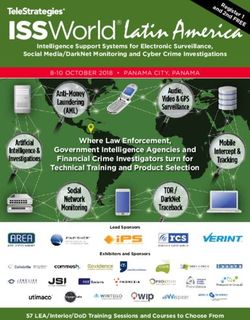 ISSWorld Latin America - Register 1 - ISS World Training