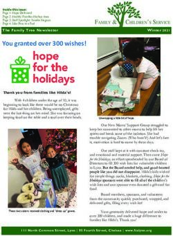 You granted over 300 wishes! - Family & Children's Service of Lynn Lynn, MA