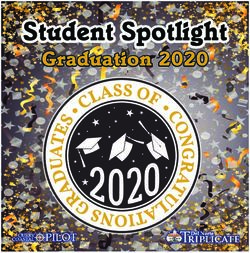 Student Spotlight Graduation 2020 - Color Page - Townnews