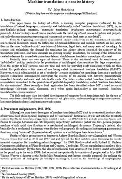 Machine translation: a concise history - W. John Hutchins