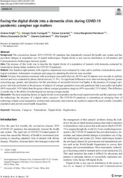 Facing the digital divide into a dementia clinic during COVID-19 pandemic: caregiver age matters