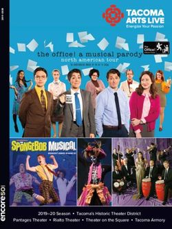 Energize Your Passion - 2019-20 Season Tacoma's Historic Theater District Pantages Theater Rialto Theater Theater on the Square Tacoma Armory