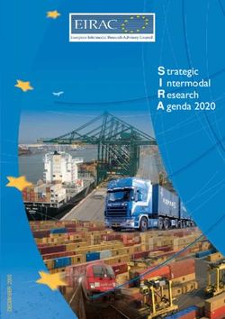 TRATEGIC NTERMODAL ESEARCH GENDA 2020 - SOCOOL@EU