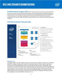 Intel MWC 2019 Booth Demonstrations - Intel Newsroom