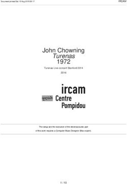 John Chowning Turenas 1972 - Brahms IRCAM