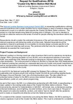 Request for Qualifications (RFQ) *Crystal City Metro Station Wall Mural