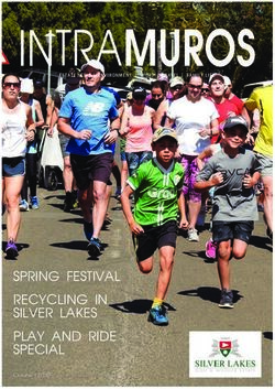 INTRA MUROS - SPRING FESTIVAL RECYCLING IN SILVER LAKES PLAY AND RIDE SPECIAL