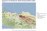 Transboundary Air Pollution in the Jakarta, Banten, and West Java provinces