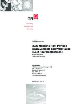 2020 Nanaimo Park Pavilion Improvements and Well House No. 2 Roof Replacement