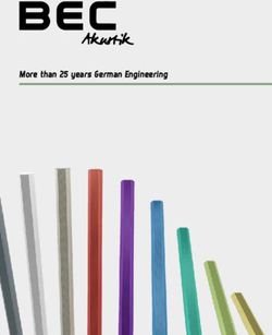 More than 25 years German Engineering - BEC-Akustik