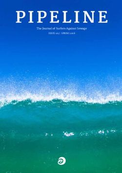 The Journal of Surfers Against Sewage