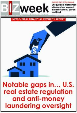 Notable gaps in U.S. real estate regulation and anti-money laundering oversight