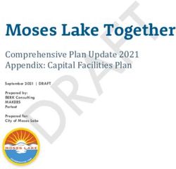 Moses Lake Together Comprehensive Plan Update 2021 Appendix: Capital Facilities Plan