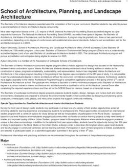 School of Architecture, Planning, and Landscape Architecture