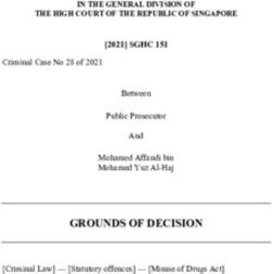 GROUNDS OF DECISION - : eLitigation