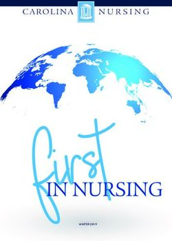 Winter 2019 - UNC School of Nursing