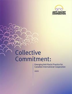 Collective Commitment: Emerging Anti-Racist Practice for Canadian International Cooperation 2021 - Cooperation Canada