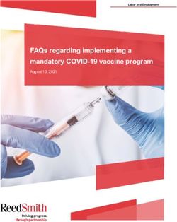 FAQs regarding implementing a mandatory COVID-19 vaccine program - August 13, 2021