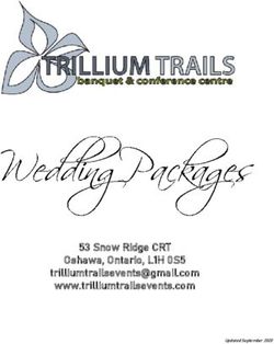 53 Snow Ridge CRT Oshawa, Ontario, L1H 0S5 www.trilliumtrailsevents.com