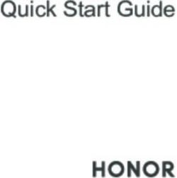 Quick Start Guide - Orologi Smartwatch