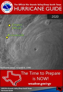 HURRICANE GUIDE - The Time to Prepare is NOW! weather.gov/rgv