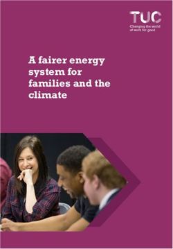 A fairer energy system for families and the climate