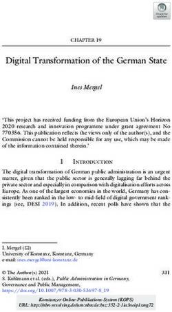 Digital Transformation of the German State