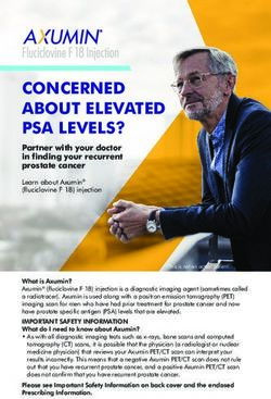 CONCERNED ABOUT ELEVATED PSA LEVELS? - Partner with your doctor in finding your recurrent prostate cancer - Axumin