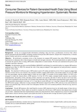 Consumer Devices for Patient-Generated Health Data Using Blood Pressure Monitors for Managing Hypertension: Systematic Review