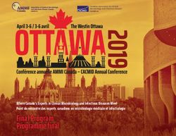 Final Program Programme final - AMMI Canada