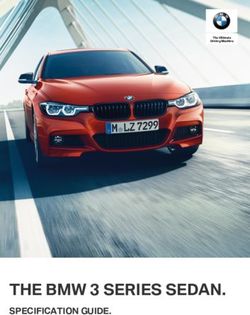THE BMW 3 SERIES SEDAN - SPECIFICATION GUIDE - BMW Australia
