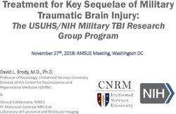 Treatment for Key Sequelae of Military Traumatic Brain Injury: amsus