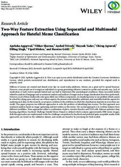 Two-Way Feature Extraction Using Sequential and Multimodal Approach for Hateful Meme Classification