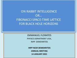ON RABBIT INTELLIGENCE OR FIBONACCI SPACE-TIME LATTICE FOR BLACK HOLE HORIZONS - EMMANUEL FLORATOS - CERN Indico