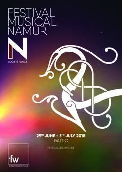 BALTIC 29TH JUNE - 8TH JULY 2018 - CAV&MA